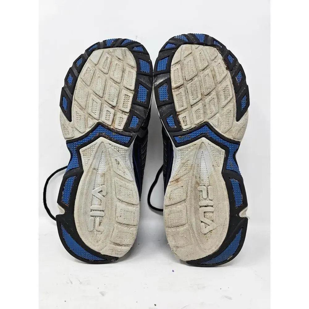 Retro Fila Interstellar 2 Men's Performance Running Shoes‎ Grey Black Blue Sz 10